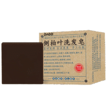 DAGO侧柏叶洗发皂洗头护发香皂五黑养发皂侧柏叶何首乌洗发皂京东自营8.9元