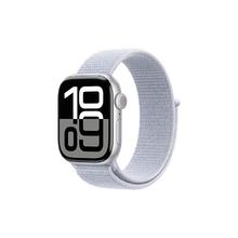 苹果 Apple Watch Series 10 GPS款 智能手表 42mm 银色铝金属表壳 青云色回环式运动表带2028.96元