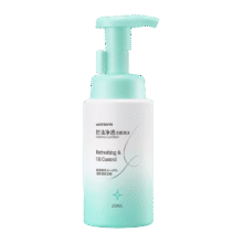 屈臣氏控油温和洁面泡沫200ml12.85元