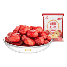 好想你_树上粮仓 免洗红枣新疆大红枣 即食大枣泡茶煮煲粥零食特产果干 一级免洗红枣500g16.9元