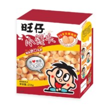 旺旺 旺仔小馒头特浓牛奶味 218g7.92元（88vip全能卡5.92元）