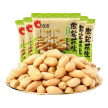 洽洽椒盐麻辣花生15g*10袋2.9元包邮