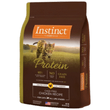 instinct天然百利猫粮进口优质高蛋白鸡肉幼猫成猫全猫粮10磅/4.5kg423.05元