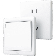 DELIXI  德力西   开关插座面板 CD815系列 10A斜五孔插座 QSE86ZS/34.05元（需领券）
