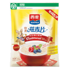 西麦超值快熟快煮燕麦片1000g 冲饮谷物营养早餐无额外添加蔗糖23.8元（合11.9元/件）