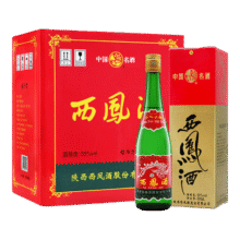 西凤 绿瓶省外版 55° 凤香型 6瓶 500ml236.55元、包邮