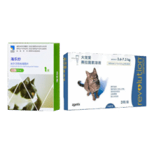 大宠爱 猫驱虫药成幼猫体内外一体同驱滴剂宠物驱虫驱除耳螨虱子跳蚤 成猫大宠爱3支270元 (券后省0.9)