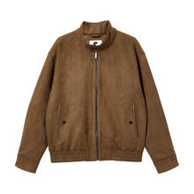 JACK&JONES 杰克琼斯 秋冬季棉服男士仿麂皮绒夹棉衣宽松短款休闲棉袄夹克外套券后449.16元