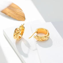 京东PLUS：CHJ JEWELLERY 潮宏基 至简黄18K金耳环女耳圈彩金耳饰送女友生日礼物 一对款券后1199.08元