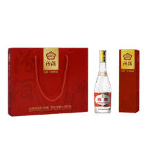 汾酒 黄盖玻汾 53度 清香型白酒 475ml*4瓶 礼盒装138元 包邮（多重优惠，需新人券）
