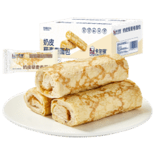 卡尔顿（Calleton）蛋皮吐司 奶皮藜麦卷 早餐面包休闲零食450g13.93元，plus包邮