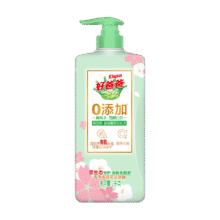 首购：好爸爸（Kispa）洗洁精 净雪樱白茶1kg6.87元包邮（需试用）