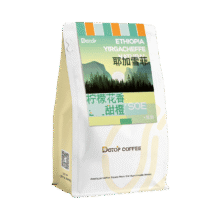 DGTOP埃塞耶加雪菲精品咖啡豆手冲浅中烘阿拉比卡黑咖啡200g/袋50.76元（合25.38元/件）