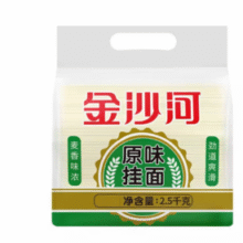 麦香味浓！金沙河 原味挂面/龙须挂面/鸡蛋挂面 5斤装￥10.99 6.1折 比上一次爆料上涨 ￥1.09