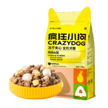 疯狂小狗小耳朵冻干夹心鸭肉梨狗粮比熊泰迪小型犬幼成犬粮1.5kg乐享款3斤79.9元 (券后省30,月销1000+)