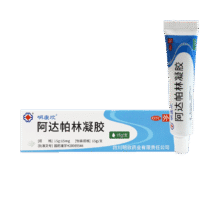 明康欣阿达帕林凝胶15g:15mg*15g/支适用于以粉刺丘疹和脓疱寻常型痤疮的局部治疗治疗面部胸和背部的痤疮