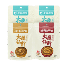 呷哺呷哺 火锅蘸料 拌面麻酱拌菜 原味60g*5+香辣60g*524.9元 (券后省6)