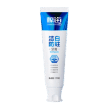鲸齿防蛀薄荷味清新口气清洁牙齿成人含氟牙膏 120克*1支防蛀牙膏14.9元