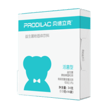 贝德立克婴儿益生菌蓝盒鼠李糖乳酪杆菌HN001乳杆菌蓝 盒装16袋*1.5克/盒175.5元 (每满300减40,券后省0.9)
