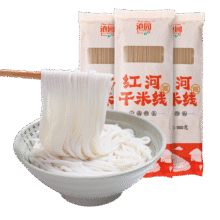 PLUS会员：滇园干米线 云南特产 蒙自过桥米线500g0.8元包邮（凑单低至0.02元）