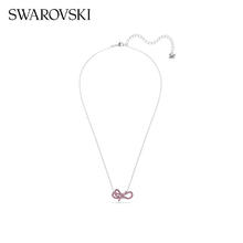 SWAROVSKI 施华洛世奇 Lifelong Bow项链女蝴蝶结吊坠轻奢520女 粉红色5723556券后379元