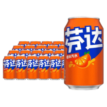 可口可乐（Coca-Cola）330ml*24罐 芬达矮罐34.9元（需领券）