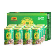 王老吉八宝粥无蔗糖粗粮王320gX12罐整箱银耳燕麦速食粥营养即食21.64元