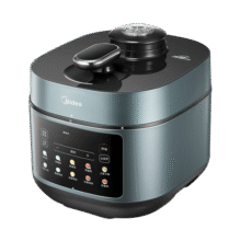 美的（Midea）电压力锅自动排气全自动新款 高压锅电高压锅家用双胆电饭煲高压电饭锅沸腾多功能0涂层 【0涂层钢胆+圆灶釜】- 5L429元 (券后省30)