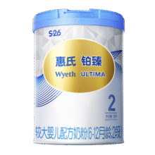 惠氏（Wyeth）「官方授权」铂臻较大婴儿配方奶粉2段 瑞士原装进口新国标 780g 1罐224元 (券后省0.82)