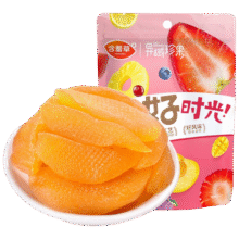 含羞草 异域珍果 黄桃干 500g/袋＊7件88.37元包邮（合12.62元/件）