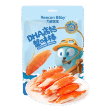 力诚宝宝蟹柳棒儿童宝宝即食高钙蟹味棒蟹棒蒸蟹柳海味休闲零食添加DHA 【DHA高钙蟹味棒】 65g*1袋9.9元 (满2件9折,送赠品,券后省3)