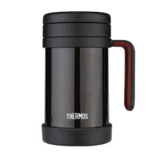膳魔师（THERMOS）保温杯子500ml带茶漏真空不锈钢桌面马克咖啡泡茶杯TCMF-501 BK198.37元（需领券）