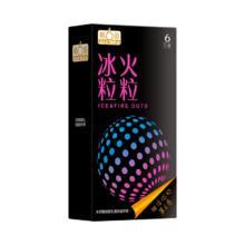 有券的上：第六感 SIXSEX 情趣安全套 冰火粒粒 6只1.9元