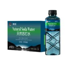 明流 无添加苏打水 360ml*12瓶11.98元