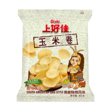 上好佳 休闲零食 多口味随意搭配组合零食办公室零食 玉米卷34.4元（合3.44元/包）