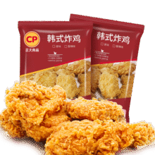 正大食品（CP）韩式炸鸡 脆皮炸鸡  翅根  鸡米花 半成品休闲小食 空气炸锅食材 韩式炸鸡（原味）1000g34.9元 (满2件9折,券后省5)