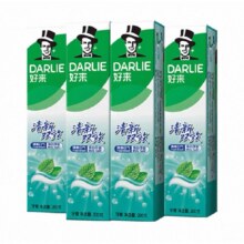 88vip：DARLIE好来清新双效牙膏清新口气200g×410.35元