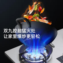 太太乐 TTL 燃气灶煤气灶双灶家用台嵌两用一级能效 猛火双九腔+定时+熄火保护