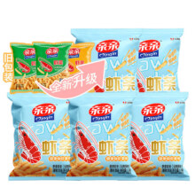 亲亲 虾条薯片80g 任选6件15.4元（合2.57元/件）