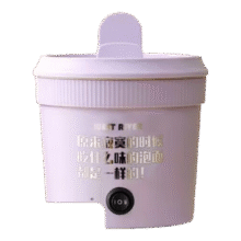 电煮锅电炖锅火锅1-2人蒸煮一体  1.1L9.9元