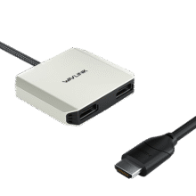 睿因（Wavlink）HDMI2.0扩屏器切换 4K60Hz高清视频一分二分配器 笔记本电脑显示器电视投影分屏扩展器75.6元 (券后省79)