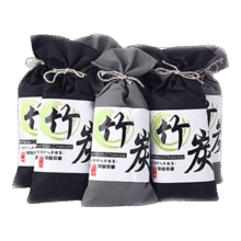 竹炭包新房新车除甲醛车载活性炭 除异味去甲醛家用活性竹炭包 黑色竹炭清洁 80g 1袋2元 (券后省20)