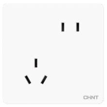 正泰（CHNT）开关插座6C奶油风 白色 斜五孔10A0.83元（需领券，晒单返5元京豆）