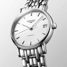 国庆放价啦：LONGINES 浪琴 经典系列 时尚系列 L43224126 女士机械手表 30mm 白盘 银色精钢表带 圆形11100元