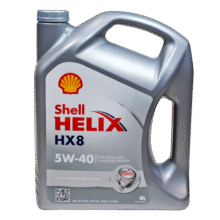 壳牌（Shell）喜力全合成 HX8 5W-40  SP  4L 灰壳 欧洲原装进口机油155元 (券后省20)