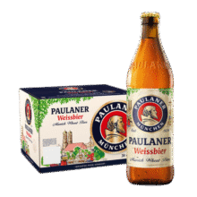 Paulaner保拉纳柏龙 德国原装进口啤酒 白啤 500ml*20瓶整箱 中秋送礼 保拉纳 500mL 20瓶243.8元