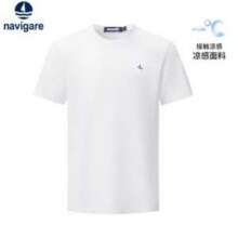 Navigare 意大利小帆船 男士棉质圆领短袖T恤新低59.8元包邮