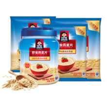 桂格 即食燕麦片 免煮营养代餐早餐 1000g