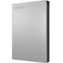 东芝（TOSHIBA）1TB 移动硬盘机械 Slim系列 USB3.2 Gen 1 2.5英寸 银色 兼容Mac 金属超薄 密码保护 轻松备份418元