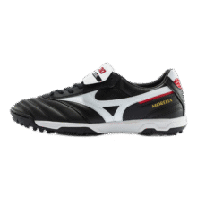 美津浓（MIZUNO）足球鞋男子袋鼠皮运动训练抓地钉鞋莫雷拉MORELIA II PRO 经典黑白配色 39 /250mm
